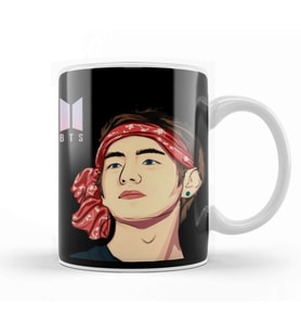 Kpop Handsome Kim Taehyung Bts Kupa Bardak Porselen