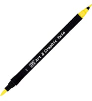 Zig Art & Graphic Twin Marker Çizim Kalemi 10 Light Yellow 