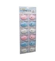 12 ADET MINI CUTTER MİNİ CEP - ÇANTA FALÇATA - MAKET BIÇAK (4767)