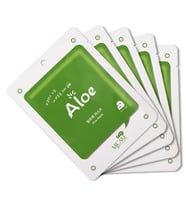 Mjcare On Aloe Mask  - Aloe Vera Özlü Yüz Maskesi 5'li