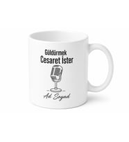 Stand Up Açık Mikrofon Sahne Önü Kahkaha Kara Mizah Kupa Bardak Hediye