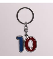 TARAFTAR 10 SAYILI ANAHTARLIK-(BORDO-MAVİ)-ANAH635