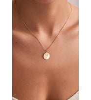 Kişiye Özel Güneş Ay Tasarım Yin Yang Kolye 925K Gümüş (Gold)