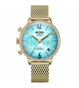 Welder Moody Watch WWRD100G 38 mm Pırlantalı Kadın Kol Saati