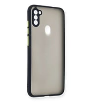 Galaxy A11 Kılıf Montreal Silikon Kapak - Lacivert