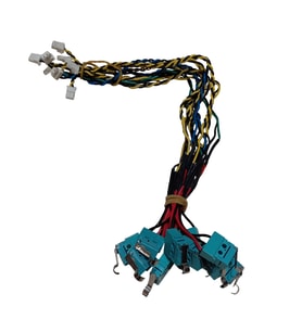 20cm Kablolu Soketli Limit Switch Basıldığında İletimi Kesen İki Uçlu Sınır Anahtarı 2A 125VAC - 10 Adet