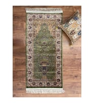 Desenli 60 x 120 Yeşil Seccade