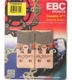 Ebc Fa369/4Hh 2003-2006 Kawasaki Ninja ZX-6R (ZX600) Uyumlu Ön Fren Balatası Sin