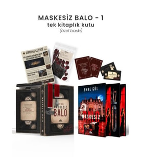Maskesiz Balo 1 – Tek Kitaplık Yan Boyamalı Kutu (Özel Baskı)