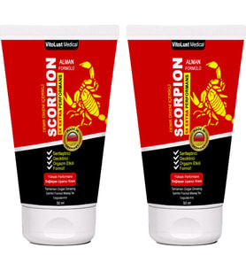 Scorpion Cream: 2 Adet Erkeklere Özel Maximumlayıcı Destekleyici 50 Ml