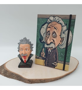 Dekoratif Einstein Biblo & Einstein Defter