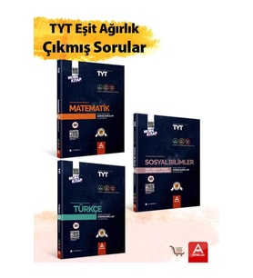 TYT Eşit Ağırlık Çıkmış Sorular Seti Konularına Ve Zorluk Seviyesine Göre Sıralanmış 