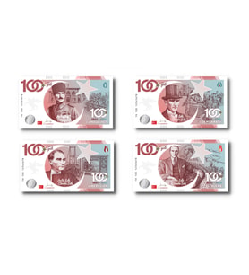 Türkiye Cumhuriyeti'nin 100. Yılı Hatıra Banknot Para Seti