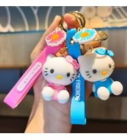 Hello Kitty 2 Adet Karışık Figürlü Anahtarlık