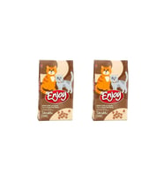 Enjoy Tavuk Etli Yetişkin Kedi Maması 1 Kg*2 Adet (Kahverengi)
