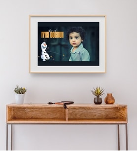 Doğum günü - Kişiye Özel Metal Poster Metal Tablo Metal Üzerine Baskılı Metal Poster Ev Duvar Dekorasyon