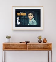 Doğum günü - Kişiye Özel Metal Poster Metal Tablo Metal Üzerine Baskılı Metal Poster Ev Duvar Dekorasyon