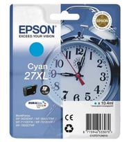 Tonersepeti Epson 27XL-T2712-C13T27124020 Mavi Orjinal Kartuş