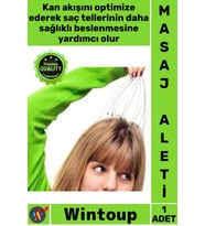#Masaj Kan Dolaşımı Hızlandıran Saç Kökü Güçlendiren Rahatlatıcı Etki Stres Gideren Kafa Masaj Aleti