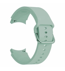 Microsonic Samsung Galaxy Watch 4 Classic 46mm Kordon Solid Silicone Band Açık Yeşil
