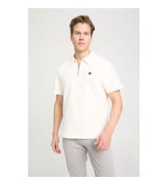 Wrangler Relaxed Fit Beyaz Erkek Polo Yaka T-shirt W7NQ2052861Y