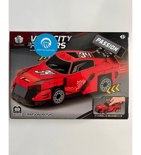 Araba Lego 69 Parça Kırmızı Renkli