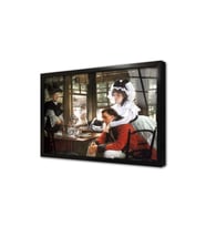 Kötü Haber James Tissot Çerçeveli Cam Tablo