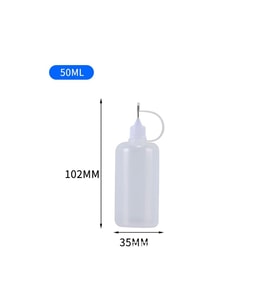 İğne Uçlu Plastik Tiner Şişesi 50 ml