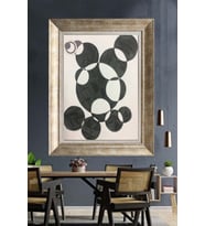 GÜMÜŞ ÇERÇEVELİ PASPARTULU TABLO C248