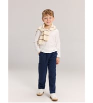 LCW Kids Lacivert Beli Lastikli Erkek Çocuk Kargo Pantolon