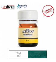 ARTDECO KUMAŞ BOYASI 25ML YEŞİL 10 A - 113 Ücretsiz Kargo