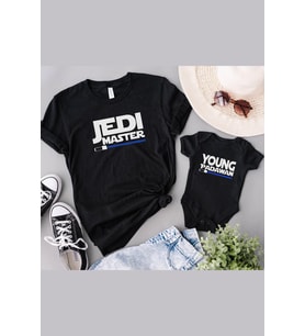 Jedi Master Baba Oğul Kız (TEK ÜRÜN FİYATIDIR KOMBİN YAPMAK İÇİN EN AZ 2 ADET SEPETE EKLEYİNİZ)