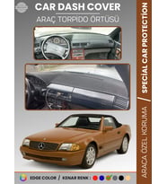 MERCEDES SL R129 (1989-2001) Torpido Örtüsü Premium Kalite Torpido Koruma Özel Kesim UV Koruma