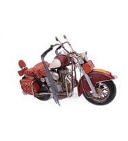 Dekoratif Metal Chopper Motosiklet 1210E-3256-M232