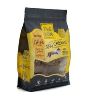 Delibon Naturel Deri Köpek Cipsi Ödül Maması 400 Gr
