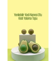Yenilebilir Kedi Nanesi Otu ile Eğlenceli Oyun Topu