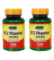 Vitapol Vitamin B12 100 Tablet 2 Adet (Renksiz)