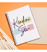 Kendini Sev Tasarımlı Defter