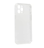 Apple iPhone 12 Pro Max Uyumlu Kılıf Zore Kamera Korumalı Nitro Anti Shock Silikon (Renksiz)