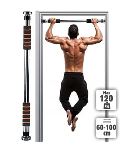 Barfiks Demiri Kapı Barı Koridor 60-100cm Koridor Barfiksi Barfix Spor Aleti Demiri Barfiks Çubuğu