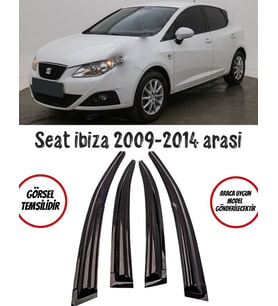 Seat İbiza 2009-2014 Arası Cam Rüzgarlığı 4lü Takım