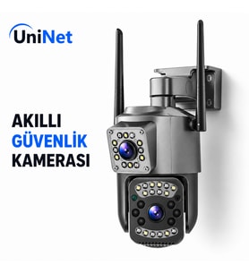 Uninet 12V 4g Sım Kartlı Dış Mekân Güvenlik Kamerası – Gece Görüşlü, Hareket Algılamalı, Çift Yönlü Ses Özellikli Ip Kamera