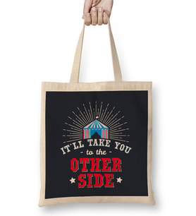The Greatest Showman The Other Side Quote Big Top Bez Çanta Uzun Saplı