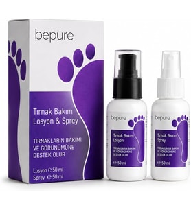 Ve Tırnak Mantarı, Kaşıntı Ve Koku Için Losyon & Sprey Seti 100 ml (50ML LOSYON 50ML SPREY)