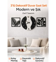 mrchediyesepeti Duvar Saatleri Kişiye Özel tasarım Şık ve Kaliteli no175