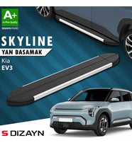 S-Dizayn Kia EV3 Skyline Aluminyum Yan Basamak 183 Cm 2025 Üzeri A+ Kalite