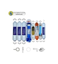 Swun chyan Kapalı kasa su arıtma cihazları Sertifikalı 8li B12alkali+detox+ Filmtec mebran   mineral