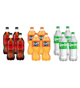 Coca-Cola Zero - Fanta - Sprite 1 lt 12 li Karma Koli