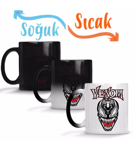 Venom Sihirli Kupa Bardak Porselen
