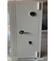 MyWondry TÜFEK KASASI  ŞİFRELİ VE ANAHTARLI (Beyaz)